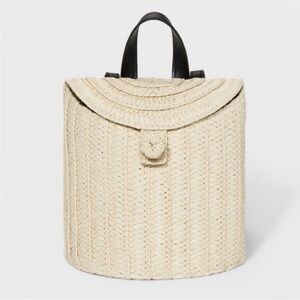 EUC Target A New Day Straw Mini Backpack